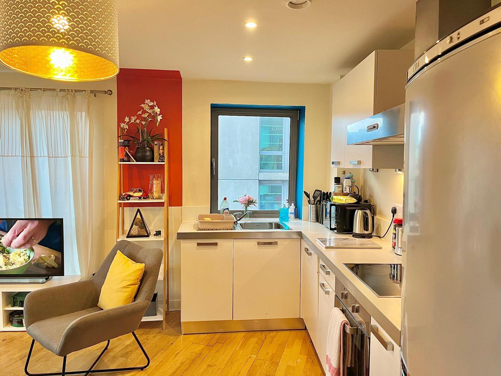Skyview Apartment By Noknokstay - City Centre With Parking - Group, Family, Business Sheffield Exterior foto