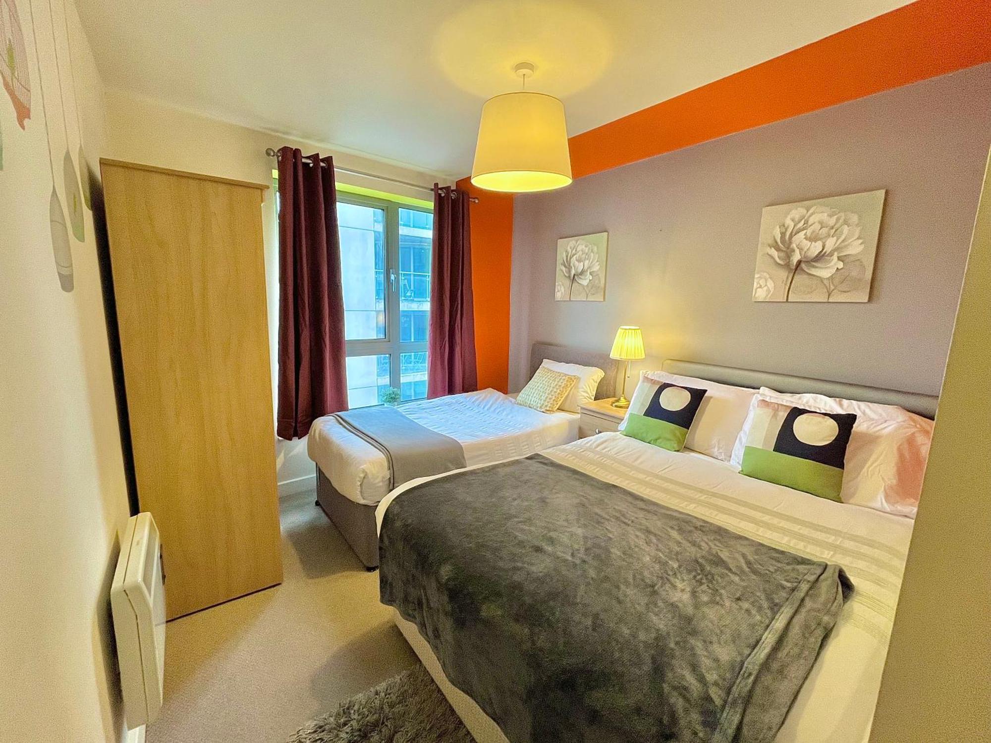 Skyview Apartment By Noknokstay - City Centre With Parking - Group, Family, Business Sheffield Exterior foto